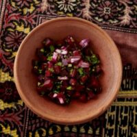 Classic red beet salad
